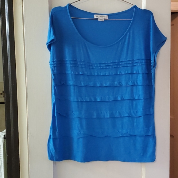 Liz Claiborne Tops - LIZ CLAIBORNE  Short Sleeve Top size large